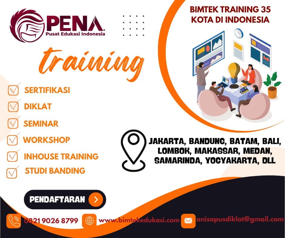 Training Corporate Tax, Pajak Perusahaan, BIMTEKEDUKASI 2025, Perpajakan Badan Usaha, Perencanaan Pajak, Kepatuhan Pajak, Pelaporan Pajak, Manajemen Pajak, Strategi Pajak, Akuntansi Pajak, Konsultan Pajak, Pajak Penghasilan Badan, Pajak Korporasi, Regulasi Perpajakan, Pelatihan Pajak