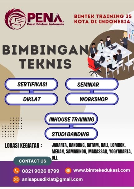 Bimtek Tata Cara Pengadaan Barang dan Jasa Pemerintah di Bidang Konstruksi @bimtekedukasi 2025 - 2026