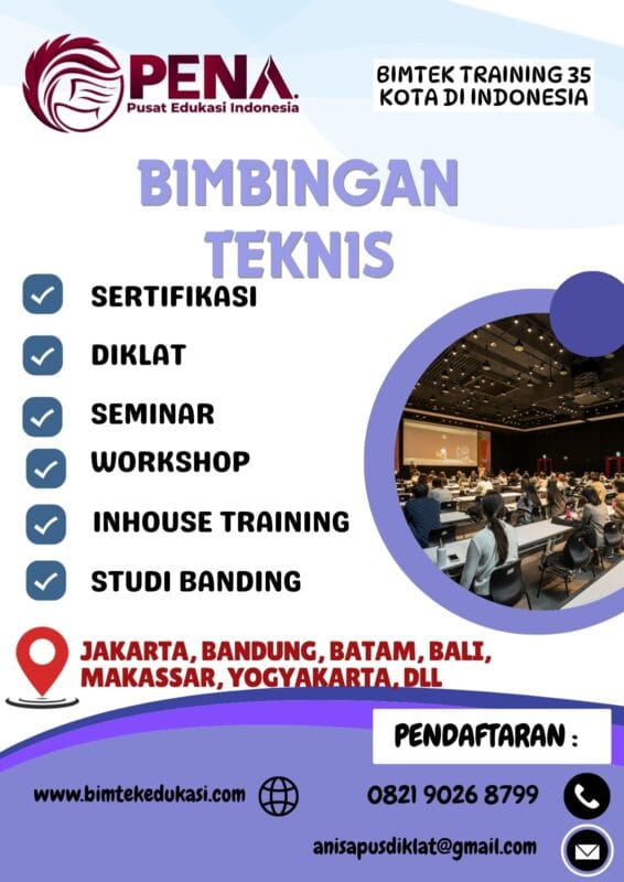 Bimtek Strategi Peningkatan Investasi Daerah Melalui Pelayanan Perizinan Terpadu Satu Pintu (PTSP) @bimtekedukasi 2025 - 2026