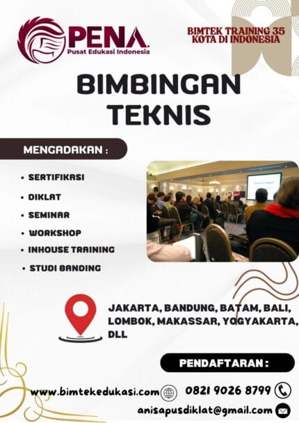 Bimtek Kebijakan dan Regulasi Terkini Terkait Penanaman Modal di Indonesia @bimtekedukasi 2025 - 2026
