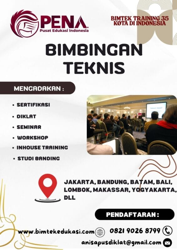 Bimtek Kebijakan dan Regulasi Terkini Terkait Penanaman Modal di Indonesia @bimtekedukasi 2025 - 2026