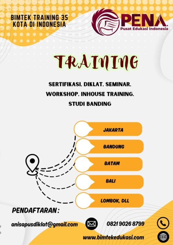 Training Time Management & Productivity @bimtekedukasi 2025 - 2026