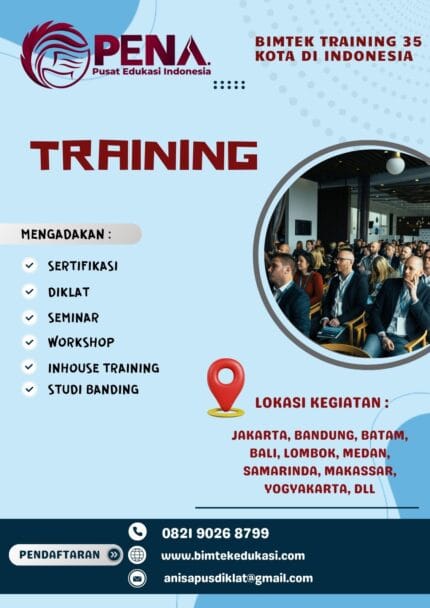 Training Vendor Evaluation & Performance Monitoring @bimtekedukasi 2025 - 2026