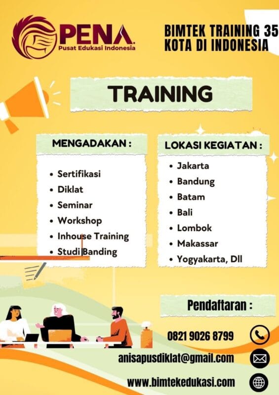 Training Contract Business International @bimtekedukasi 2025