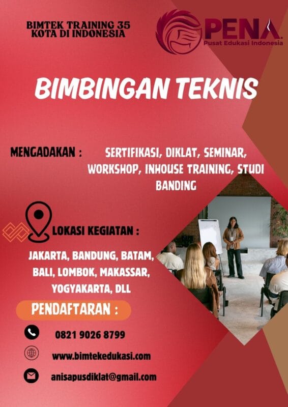 Bimtek Strategi Optimalisasi Penatausahaan Digital untuk Meningkatkan Kinerja Keuangan Daerah @bimtekedukasi 2025 - 2026