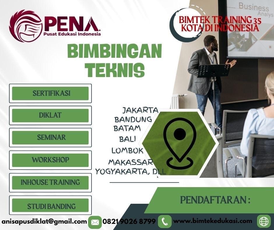Bimtek Sistem Administrasi Kepegawaian Daerah dan Analisis Manajemen SDM Aparatur PNS Daerah serta Standar Pelayanan Publik @bimtekedukasi 2025