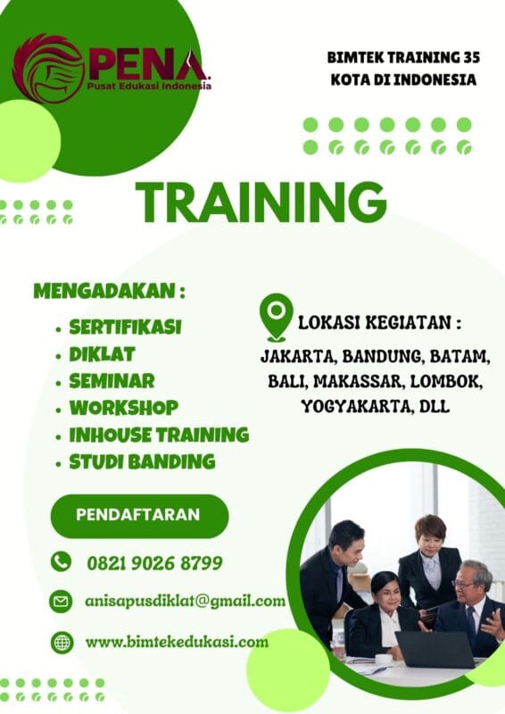 Info Training Sistem Manajemen Kesehatan dan Keselamatan Kerja ISO 45001 @bimtekedukasi 2025