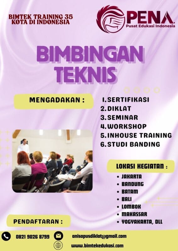 Info Bimtek Manajemen Mutu dan bimtekedukasi 2025