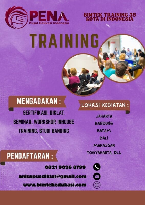 Info Training ISO 31000:2018 – Manajemen Risiko @bimtekedukasi 2025