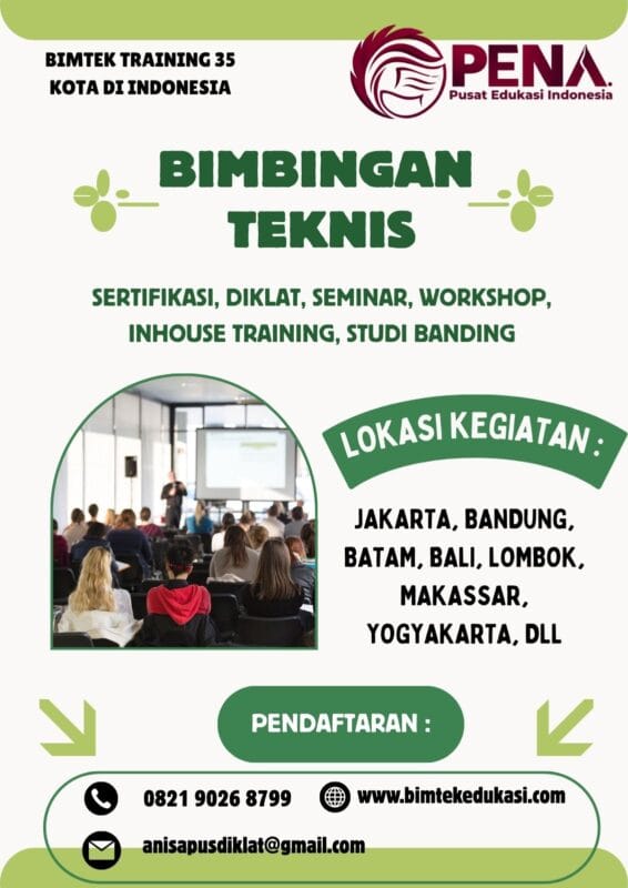 Bimtek Teknik Penulisan Siaran Pers dan Pengelolaan Media Massa @bimtekedukasi 2025 - 2026