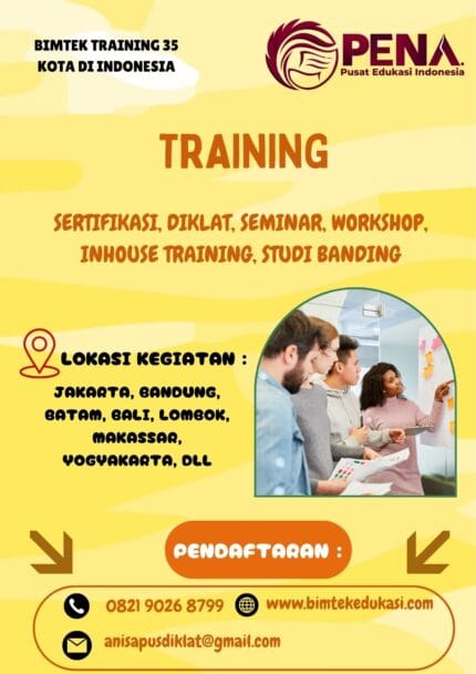 Info Training Manajemen Limbah B3 dan K3 Lingkungan Kerja @bimtekedukasi 2025 - 2026