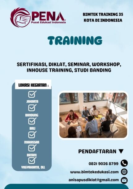 Info Training Pencegahan Kecelakaan Kerja melalui Sistem Manajemen K3 (SMK3) @bimtekedukasi 2025 - 2026