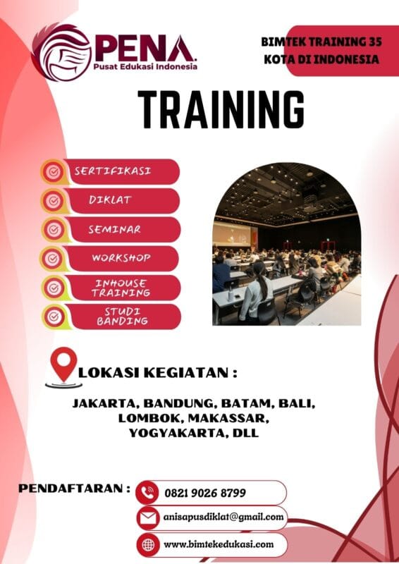 Info Training Pengelolaan K3 di Industri Manufaktur dan Konstruksi @bimtekedukasi 2025 - 2026
