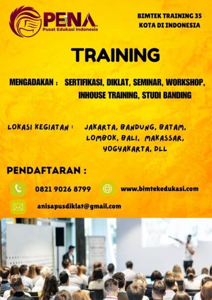 Info Training Peran Supervisor dan Manajer dalam Implementasi K3 @bimtekedukasi 2025 - 2026