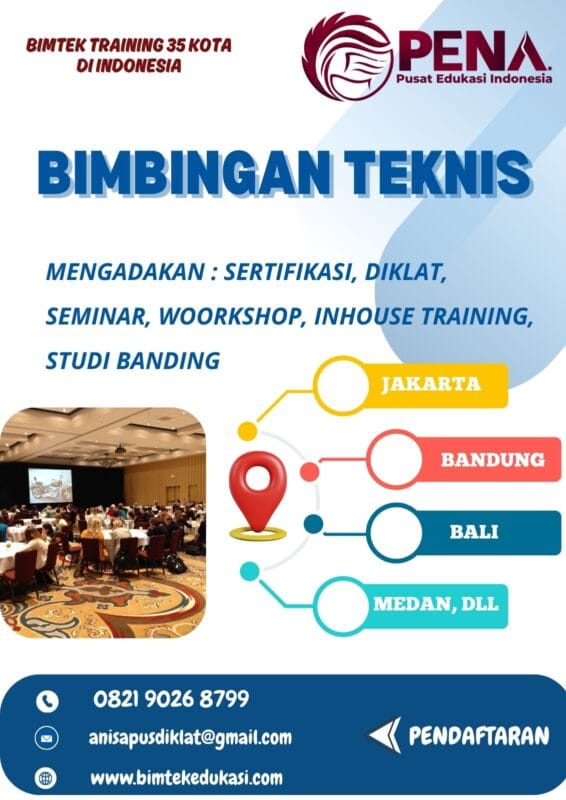 Bimtek Monitoring Reklamasi Tambang dan Dampak Lingkungan dengan GIS @bimtekedukasi 2025 - 2026