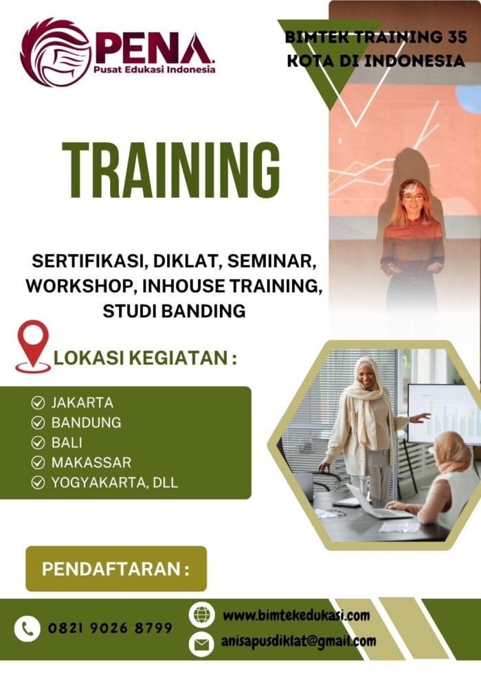 Training Kecerdasan Buatan untuk Sektor Pendidikan dan E-learning @bimtekedukasi 2025 - 2026
