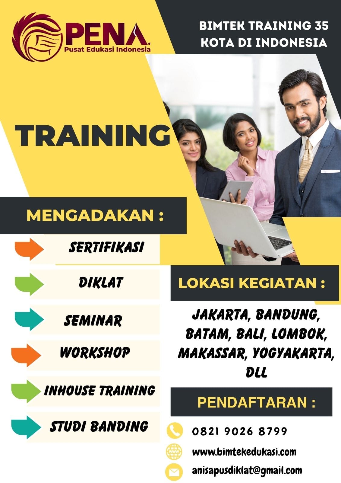 Training Analisis Sistem dan Perancangan Arsitektur Teknologi Informasi @bimtekedukasi 2025 - 2026 Training Analisis Sistem dan Perancangan Arsitektur Teknologi Informasi @bimtekedukasi 2025 - 2026