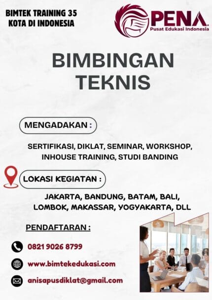 Bimtek Inovasi Layanan Administrasi Kependudukan Berbasis Mobile dan Chatbot @bimtekedukasi