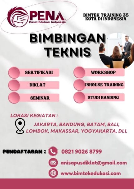 Bimtek Sistem Manajemen Konstruksi pada Proyek PUPR @bimtekedukasi 2025 - 2026