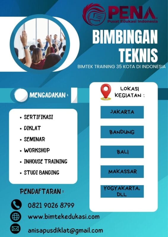 Bimtek Pembinaan dan Pengawasan Wajib Pajak Hotel, Restoran, Hiburan, Parkir @bimtekedukasi