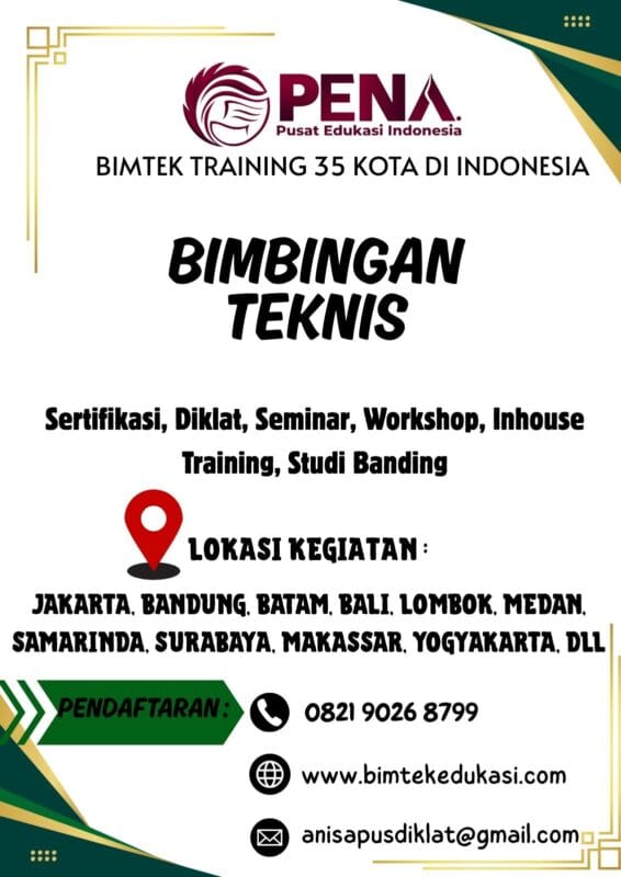 Bimtek Tata Busana, Penampilan, dan Bahasa Tubuh Protokoler dan MC @bimtekedukasi