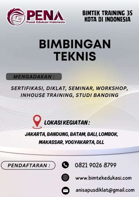 Bimtek Evaluasi dan Dokumentasi Acara untuk Tim Protokol dan MC @bimtekedukasi