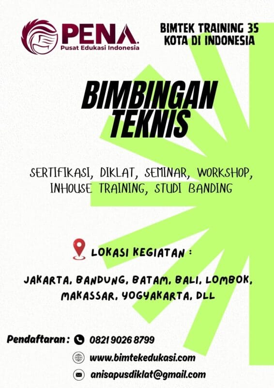 Bimtek Tata Cara Penyusunan Sasaran Kinerja Pegawai dan Penilaian Capaian Kinerja