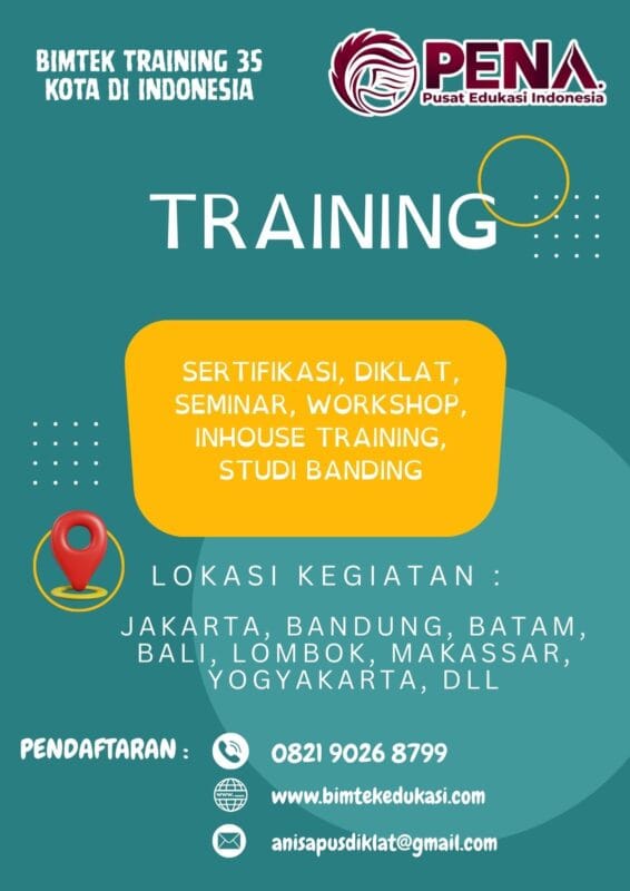 Training Tender Management dan Teknik Evaluasi Penawaran
