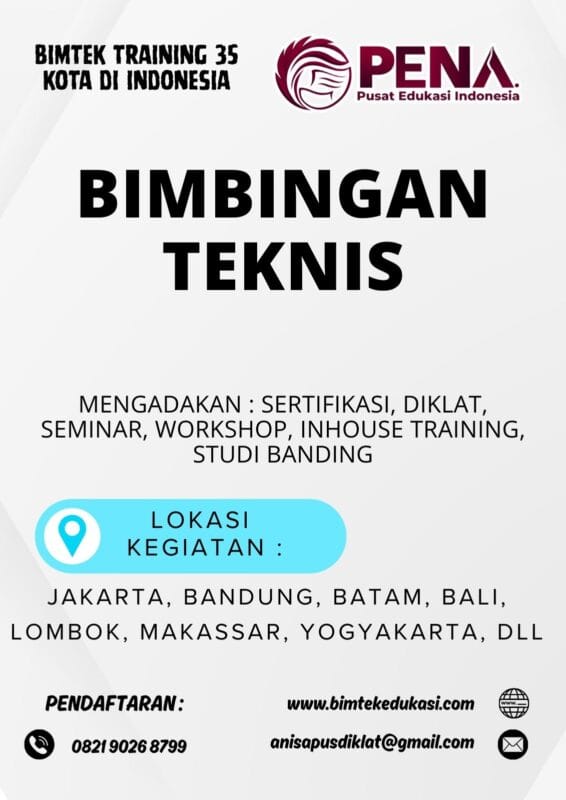 Bimtek Perencanaan Kawasan Wisata Kota