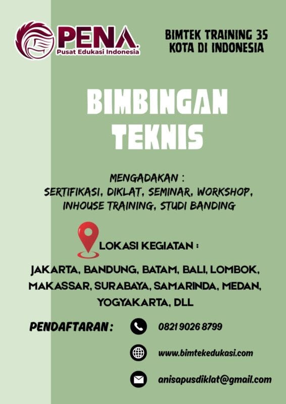 Bimtek Pengelolaan Arsip Proyek dan Arsip Kontrak