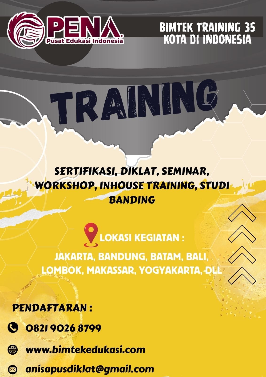 Training Manajemen Air Minum Tingkat Muda Training Manajemen Air Minum Tingkat Muda