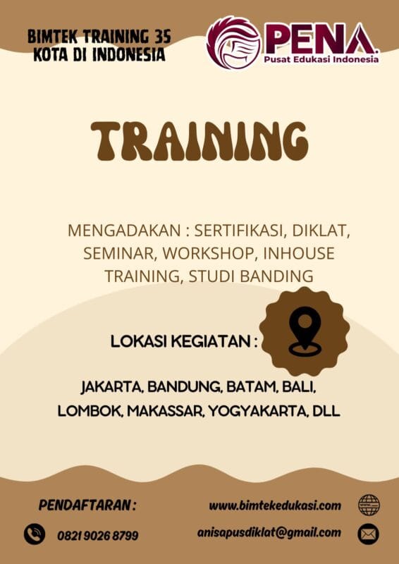 TRAINING WITH HOLDING TAX TERBARU 2025 -2026