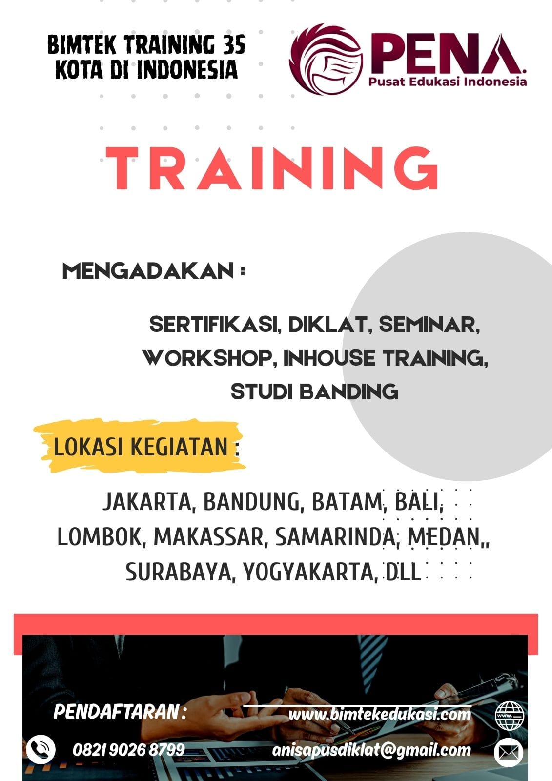 Training Manajemen Kontraktor Pertambangan sebagai Pilar Tata Kelola Operasi Tambang yang Efektif dan Berkelanjutan