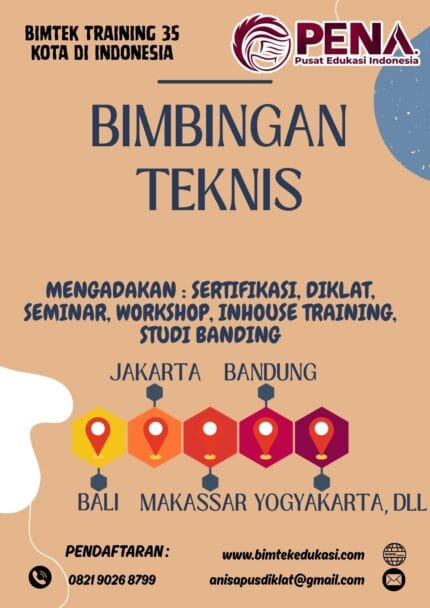 Bimtek Perencanaan Bangunan Air (Bendung, Saluran, Tanggul)
