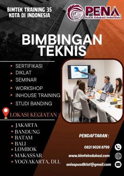 Bimtek Penyusunan Dokumen Teknis SDA (DED, FS, SID)