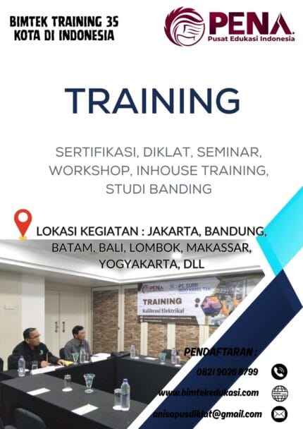 Training Ketenagakerjaan Sektor Pendidikan dan Lembaga Pelatihan 2026-2027