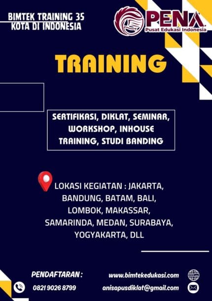 Training Teknik Pemahaman Dasar-Dasar Kalibrasi, Evaluasi, Ketertelusuran Pengukuran, dan Implementasi Hasil Kalibrasi Berdasarkan ISO 9001:2015 2026-2027