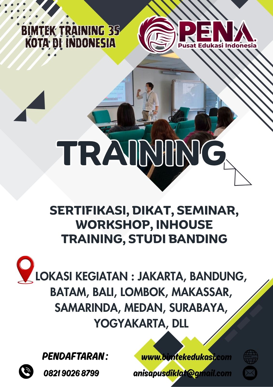Training Project Planning & Tracking secara Profesional 2026-2027