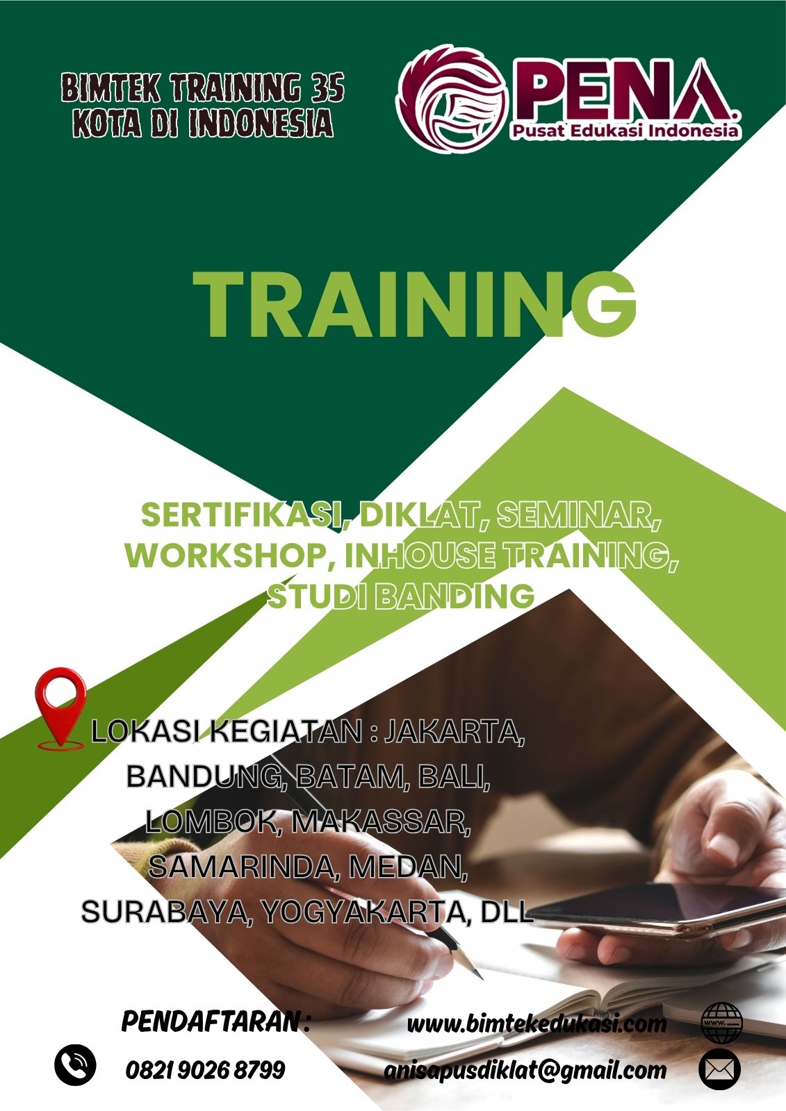 Training Project Reporting & Dashboard dengan Microsoft Project 2026-2027