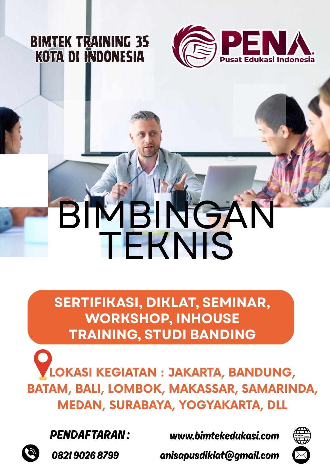 Bimtek Penguatan Kompetensi Tenaga Administrasi Sekolah: Strategi Peningkatan Profesionalisme, Efisiensi, dan Kualitas Layanan Pendidikan 2026-2027