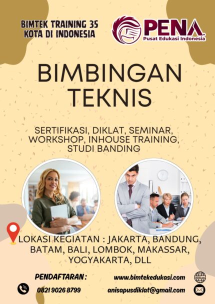 Bimtek Penyusunan Proses Bisnis Pelayanan Publik yang Efektif dan Efisien 2026-2027
