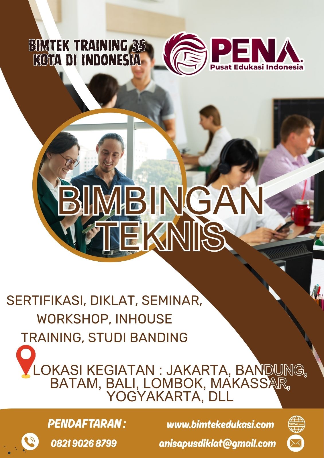 Bimtek Pengelolaan Website Instansi Pemerintah Profesional dan Optimalisasi Pelayanan Publik Digital 2026–2027