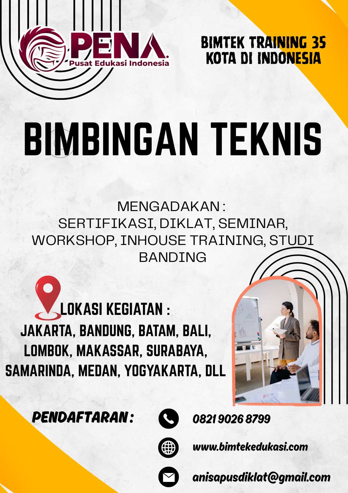 Bimtek Penyusunan Anjab untuk Jabatan Pimpinan Tinggi, Administrator, Pengawas, dan Pelaksana 2026–2027