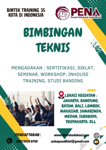 Bimtek Pengelolaan Acara Kedinasan Pemerintah Secara Profesional: Strategi Perencanaan, Pelaksanaan, dan Evaluasi Kegiatan 2026-2027