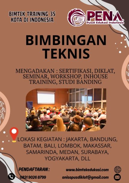 Bimtek Pengendalian dan Evaluasi Kinerja Program Pembangunan Pemerintah Daerah 2026–2027